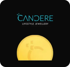 Candere Gold Coin Gift Voucher Logo
